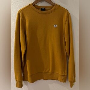 The North Face Yellow Crewneck Sweater